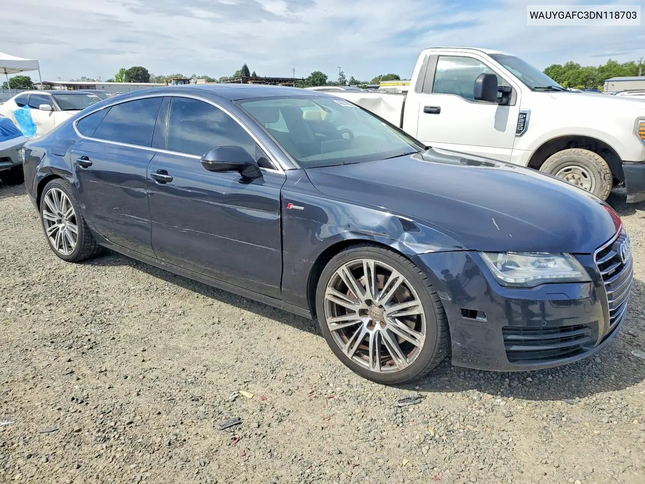 2013 Audi A7 Premium Plus VIN: WAUYGAFC3DN118703 Lot: 48914926