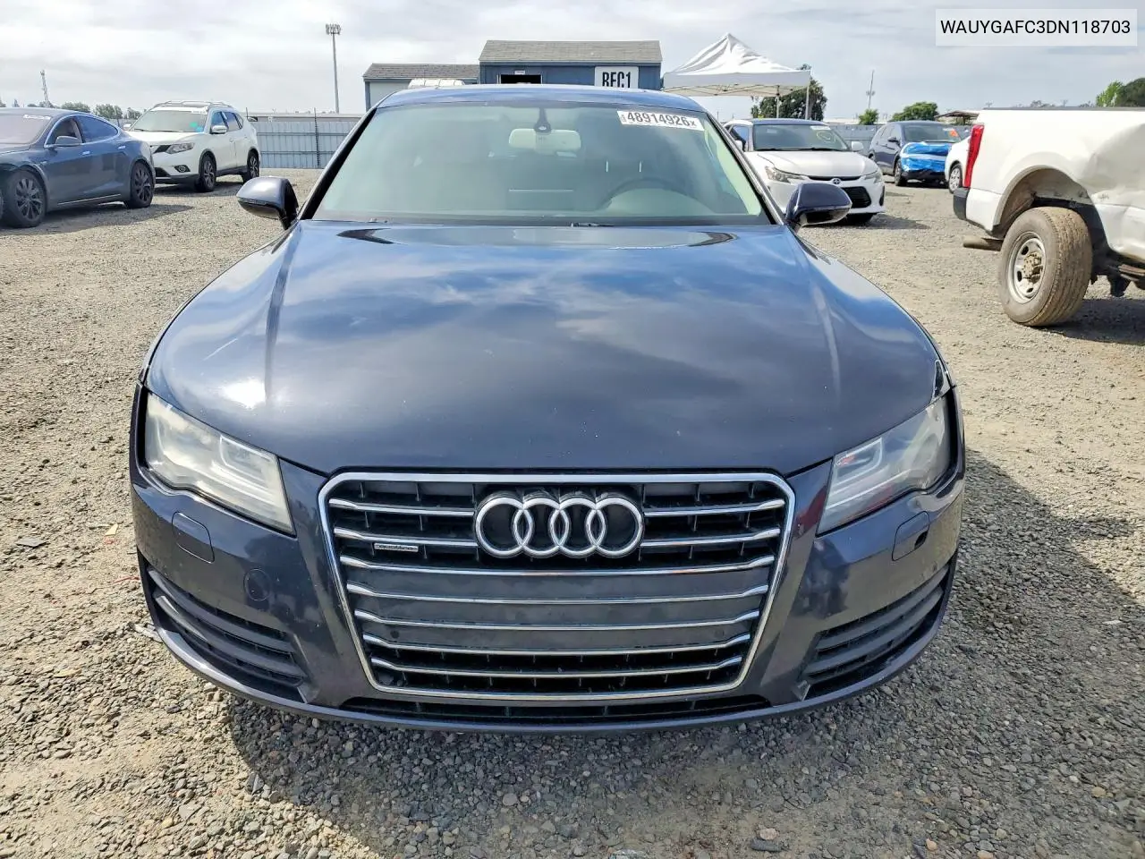 2013 Audi A7 Premium Plus VIN: WAUYGAFC3DN118703 Lot: 48914926