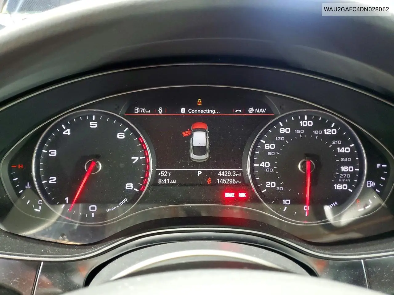 2013 Audi A7 Prestige VIN: WAU2GAFC4DN028062 Lot: 52563216