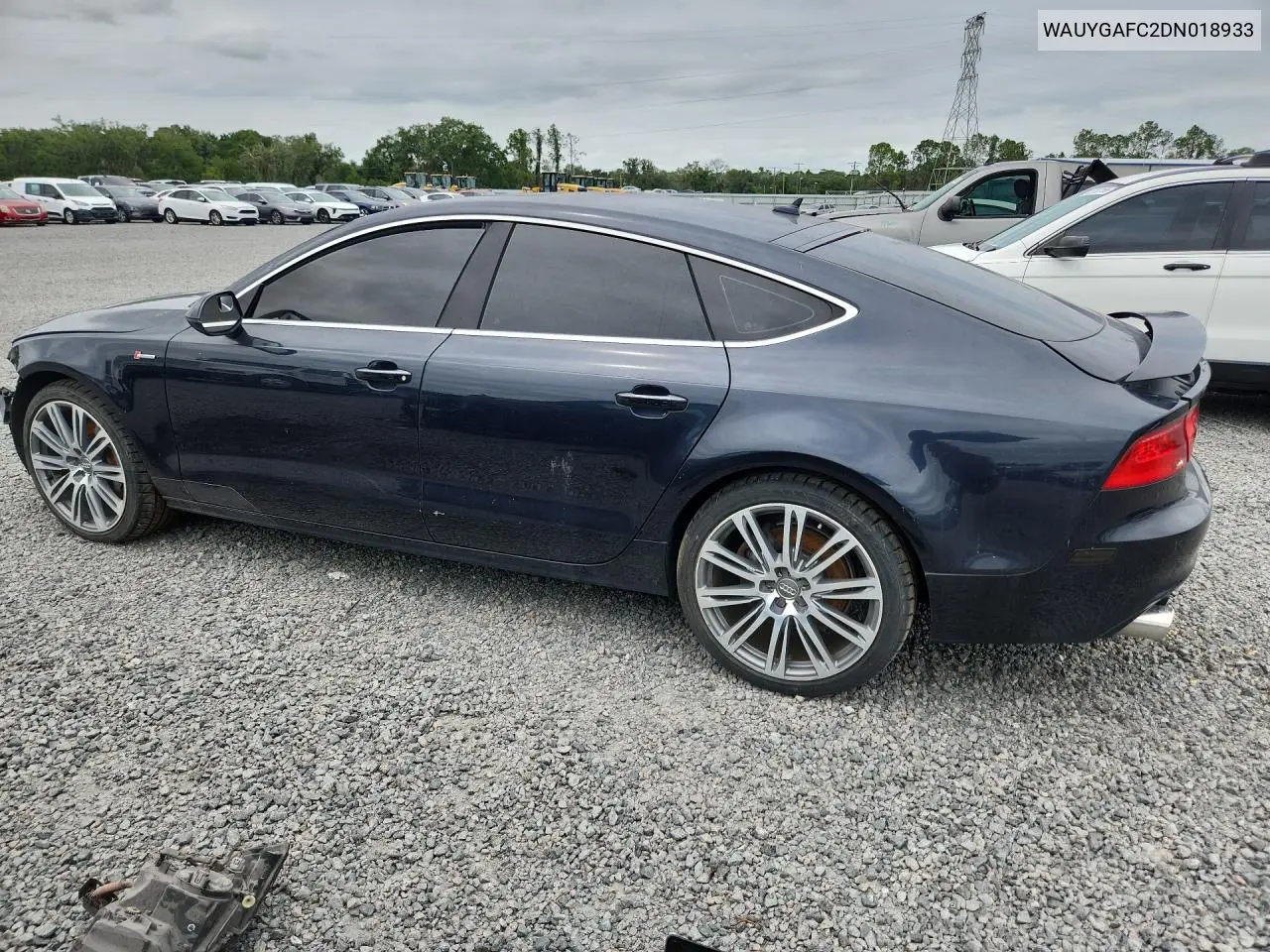 2013 Audi A7 Premium Plus VIN: WAUYGAFC2DN018933 Lot: 56077406