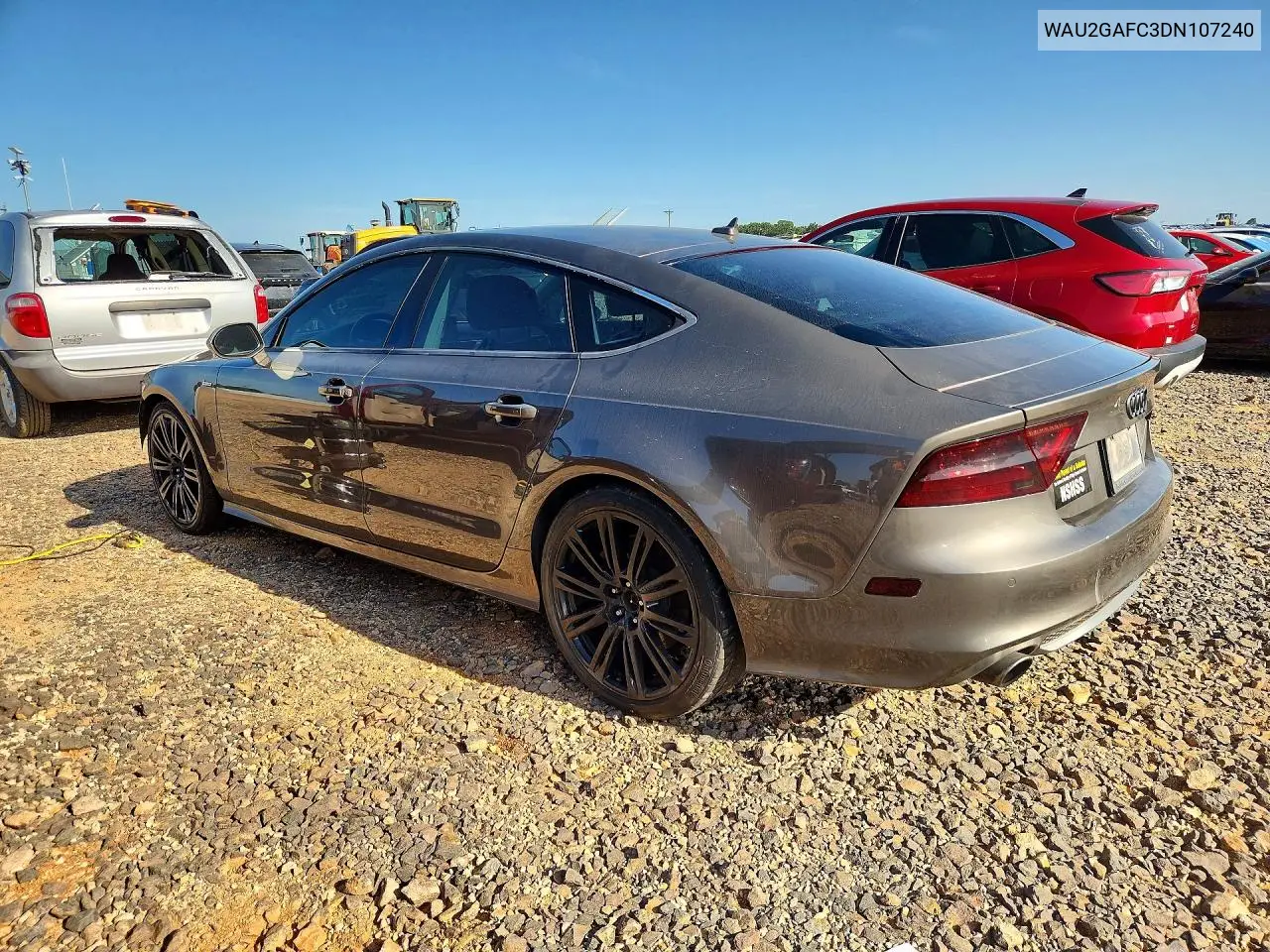 2013 Audi A7 Prestige VIN: WAU2GAFC3DN107240 Lot: 58831046