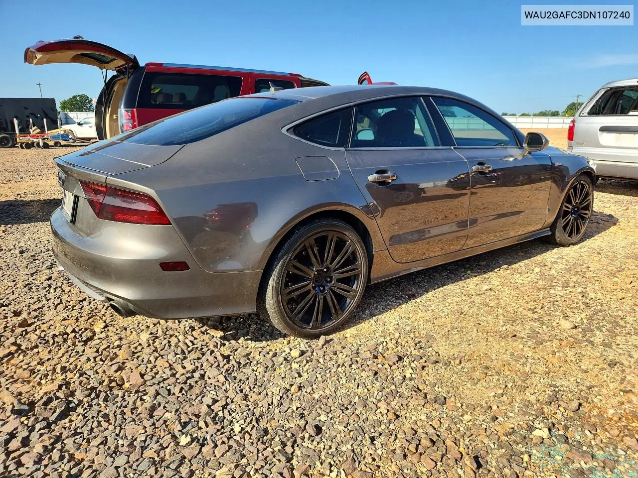 2013 Audi A7 Prestige VIN: WAU2GAFC3DN107240 Lot: 58831046