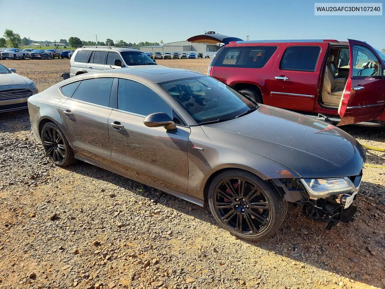 2013 Audi A7 Prestige VIN: WAU2GAFC3DN107240 Lot: 58831046