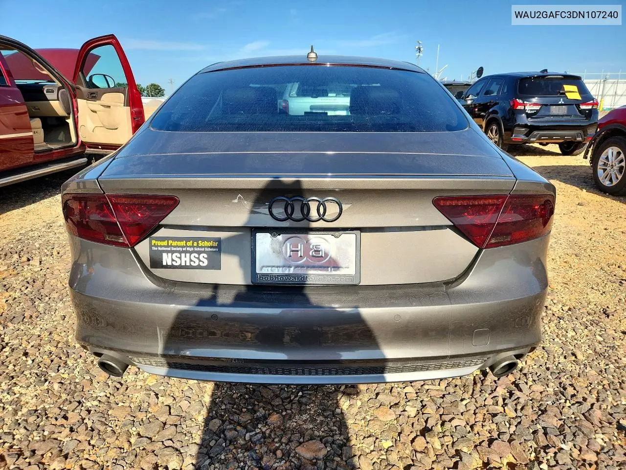 2013 Audi A7 Prestige VIN: WAU2GAFC3DN107240 Lot: 58831046