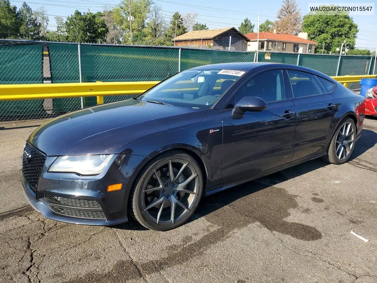 2013 Audi A7 Prestige VIN: WAU2GAFC7DN015547 Lot: 58837246