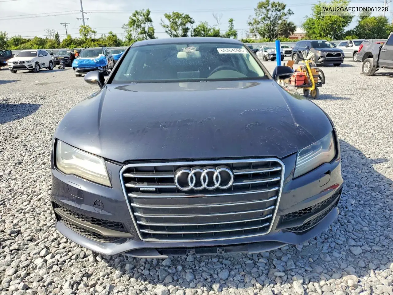 2013 Audi A7 Prestige VIN: WAU2GAFC1DN061228 Lot: 60364596
