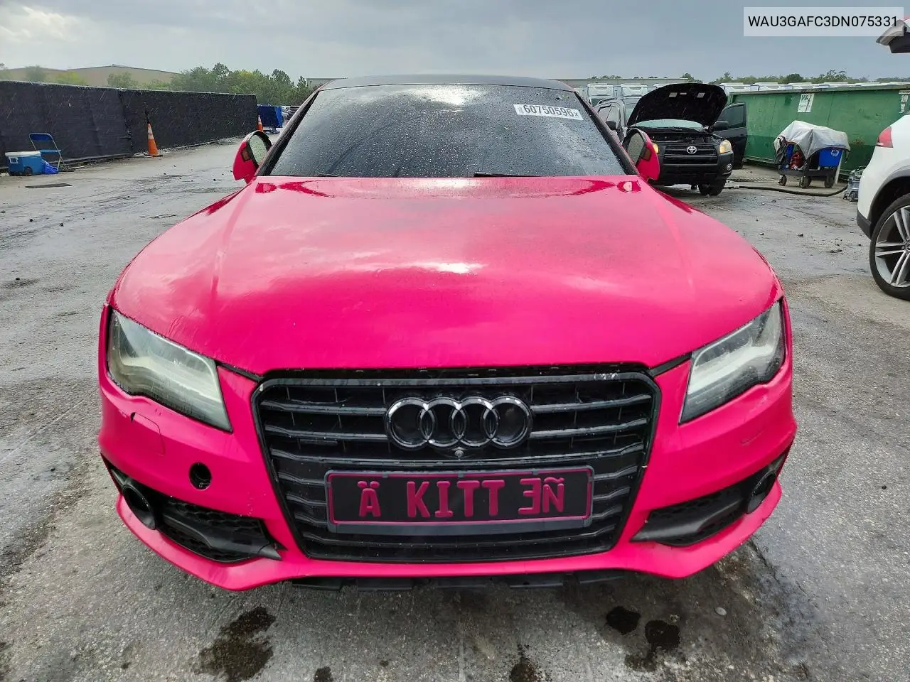 2013 Audi A7 Prestige VIN: WAU3GAFC3DN075331 Lot: 60750596