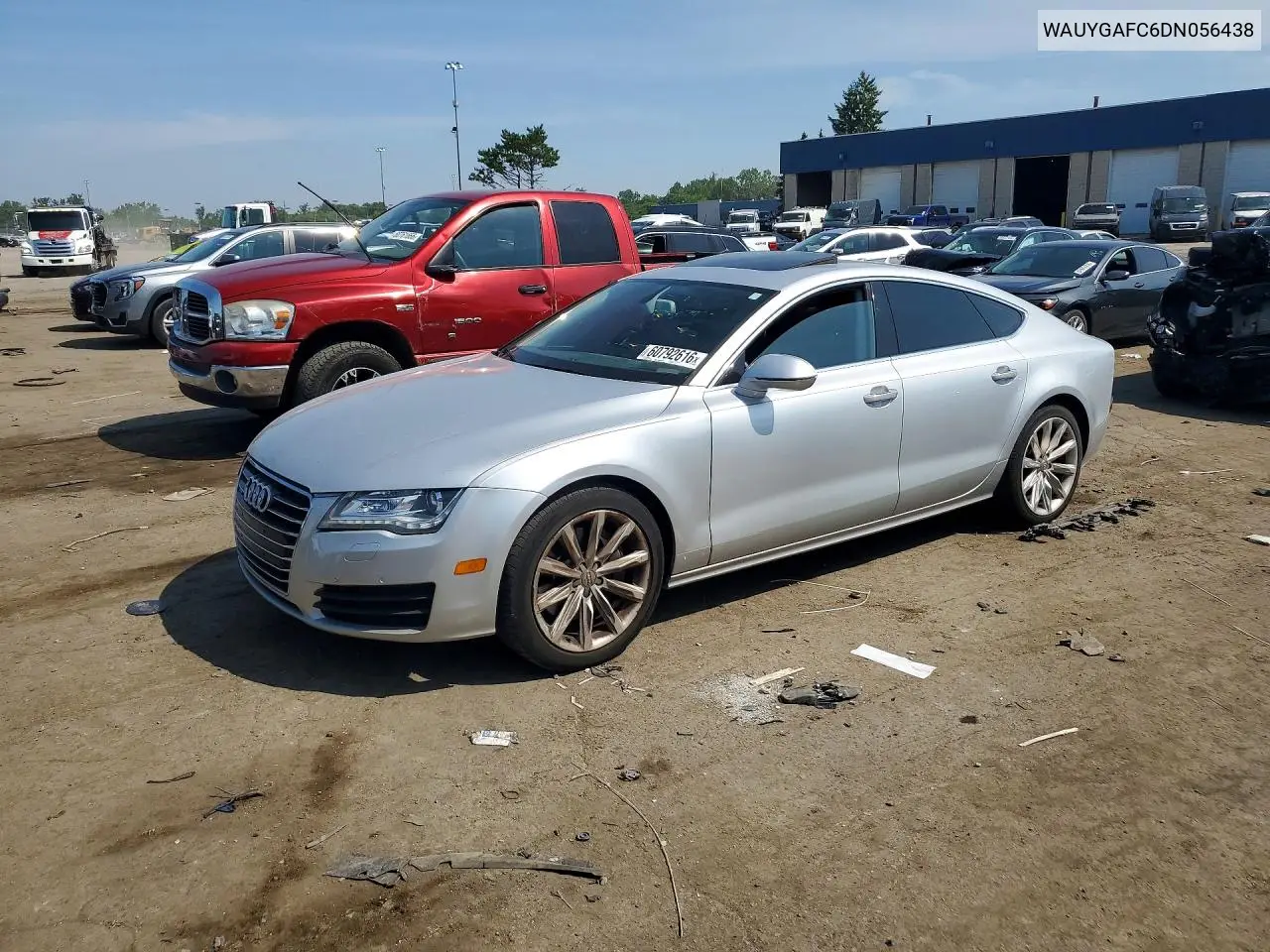 2013 Audi A7 Premium Plus VIN: WAUYGAFC6DN056438 Lot: 60792616