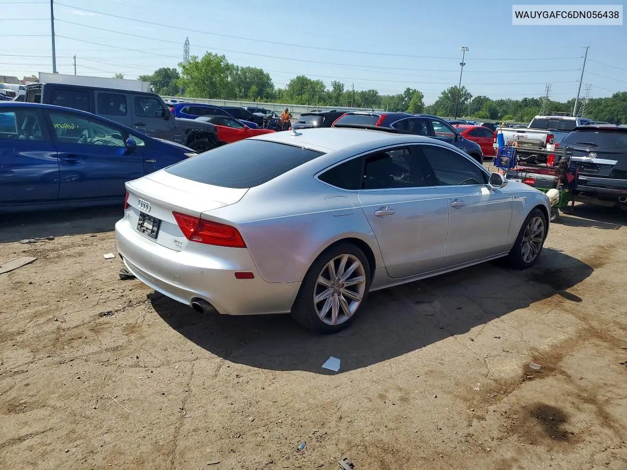 2013 Audi A7 Premium Plus VIN: WAUYGAFC6DN056438 Lot: 60792616