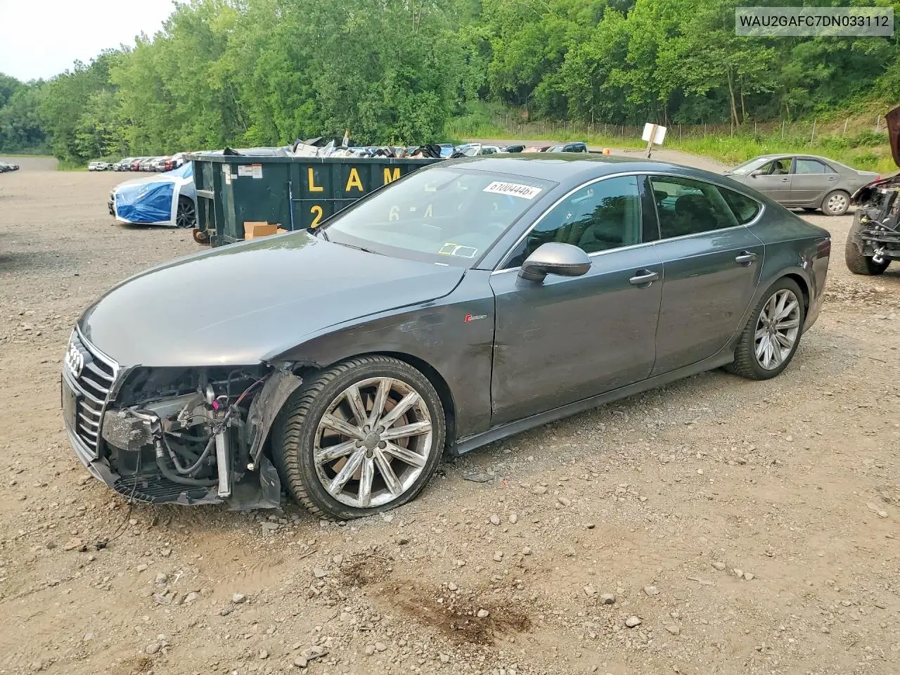 2013 Audi A7 Prestige VIN: WAU2GAFC7DN033112 Lot: 61004446