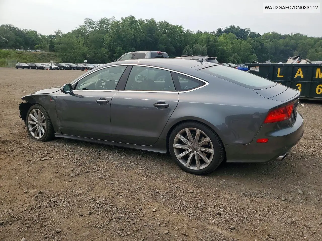 2013 Audi A7 Prestige VIN: WAU2GAFC7DN033112 Lot: 61004446