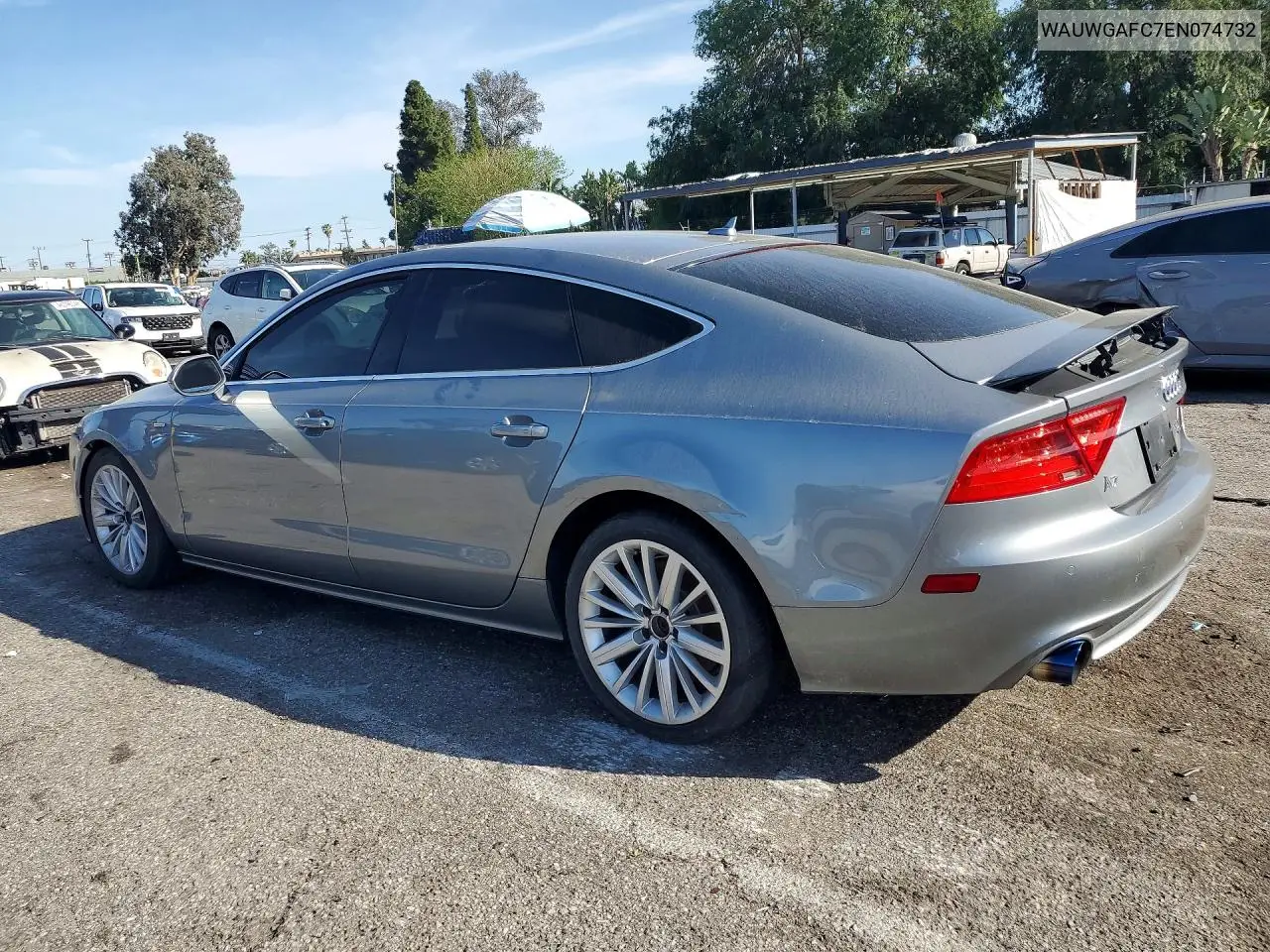2014 Audi A7 Premium Plus VIN: WAUWGAFC7EN074732 Lot: 46295466