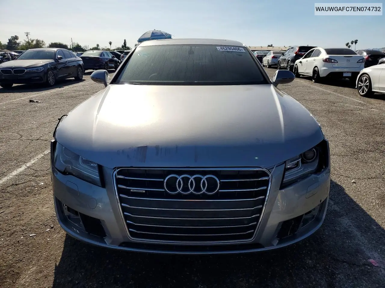 2014 Audi A7 Premium Plus VIN: WAUWGAFC7EN074732 Lot: 46295466