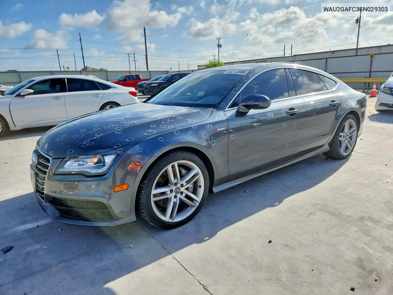 2014 Audi A7 Prestige VIN: WAU2GAFC3EN029303 Lot: 55212446