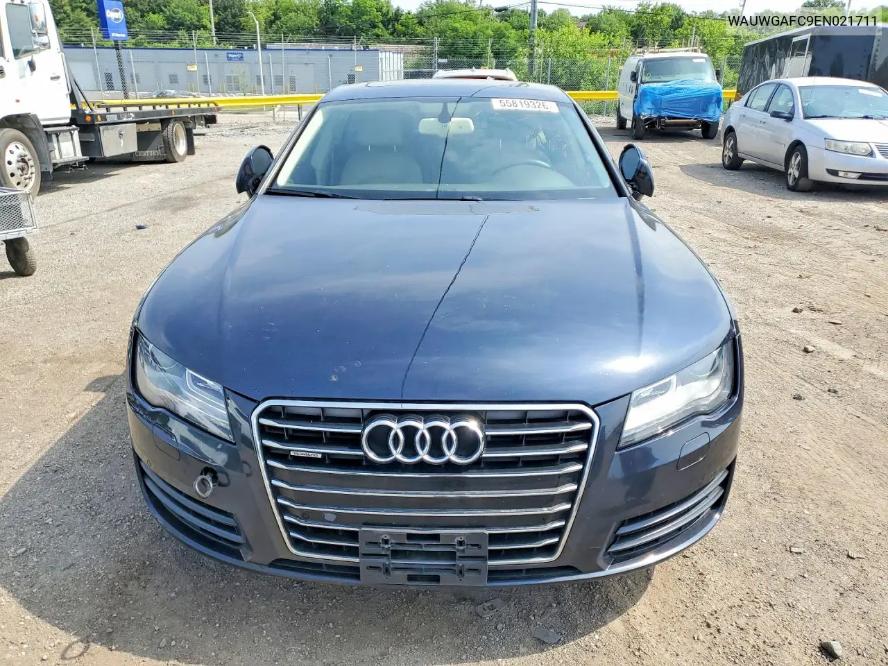 2014 Audi A7 Premium Plus VIN: WAUWGAFC9EN021711 Lot: 55819326