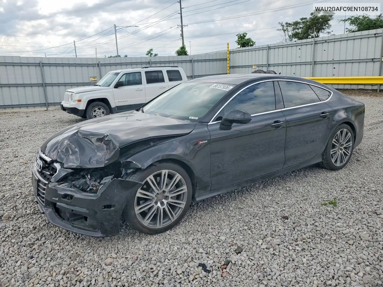 2014 Audi A7 VIN: WAU2GAFC9EN108734 Lot: 56157936