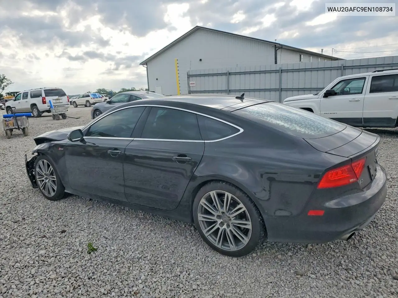 2014 Audi A7 VIN: WAU2GAFC9EN108734 Lot: 56157936