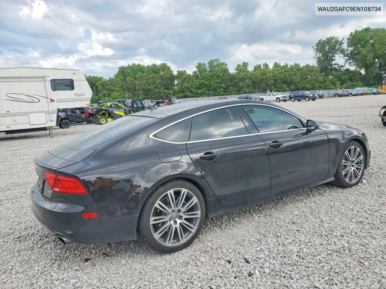 2014 Audi A7 VIN: WAU2GAFC9EN108734 Lot: 56157936