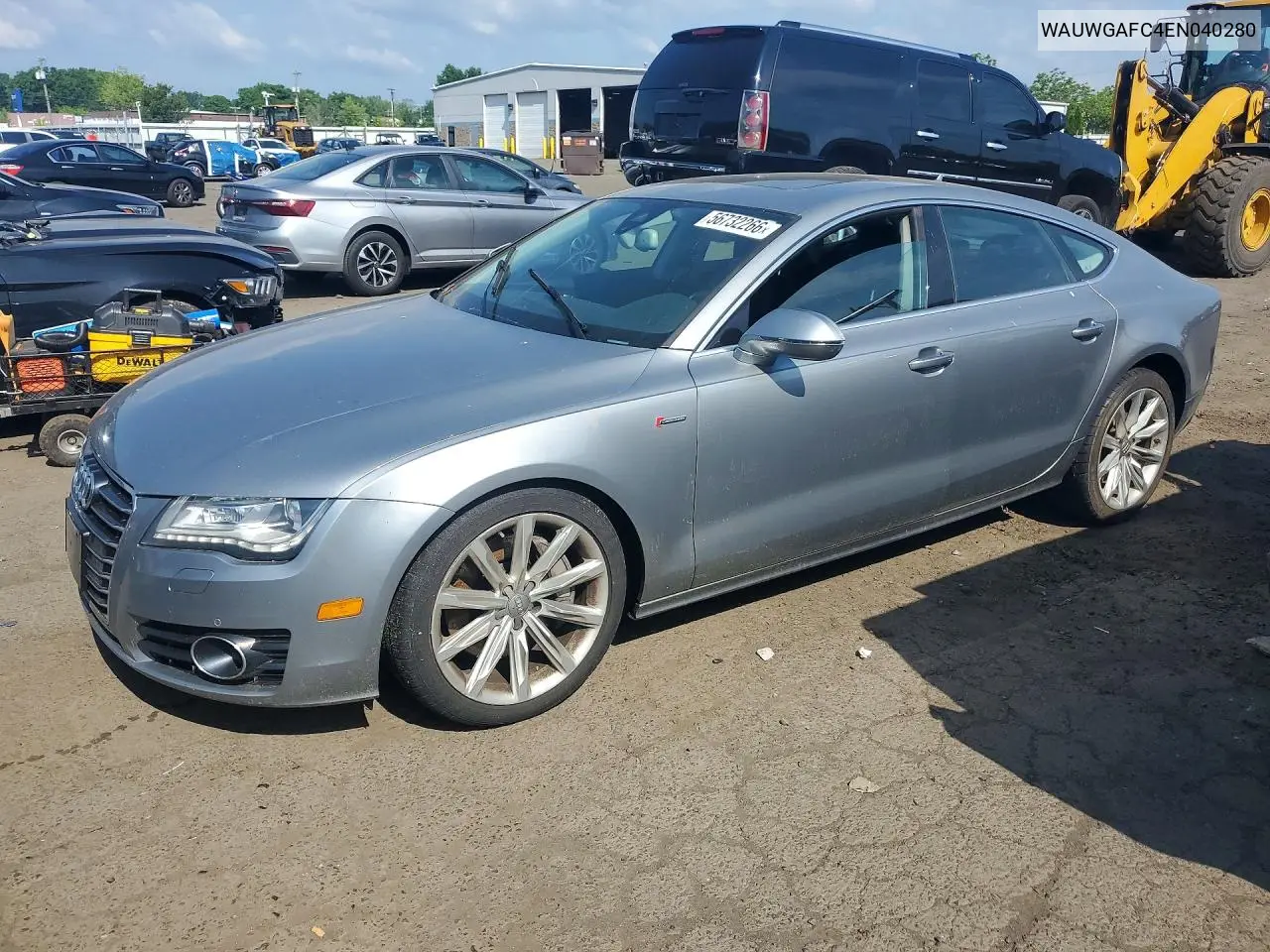 2014 Audi A7 Premium Plus VIN: WAUWGAFC4EN040280 Lot: 56732266