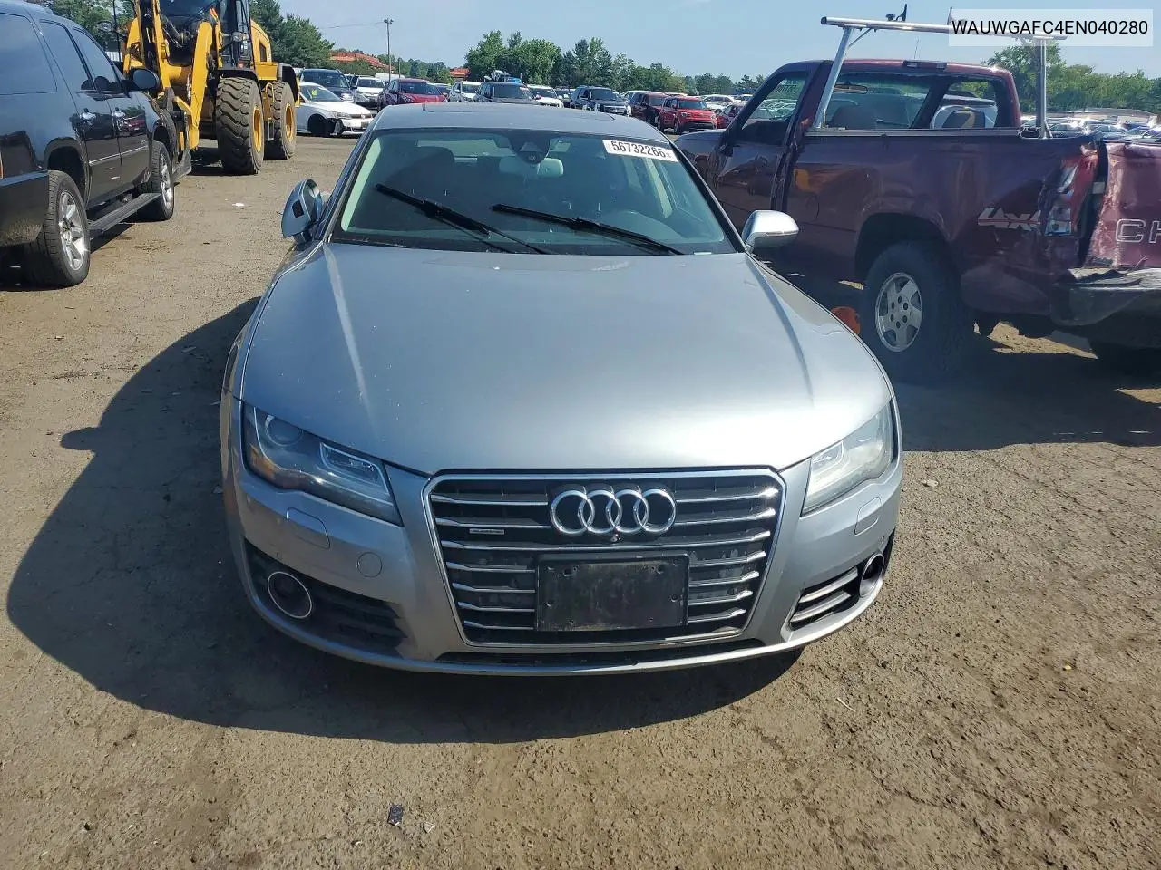 2014 Audi A7 Premium Plus VIN: WAUWGAFC4EN040280 Lot: 56732266