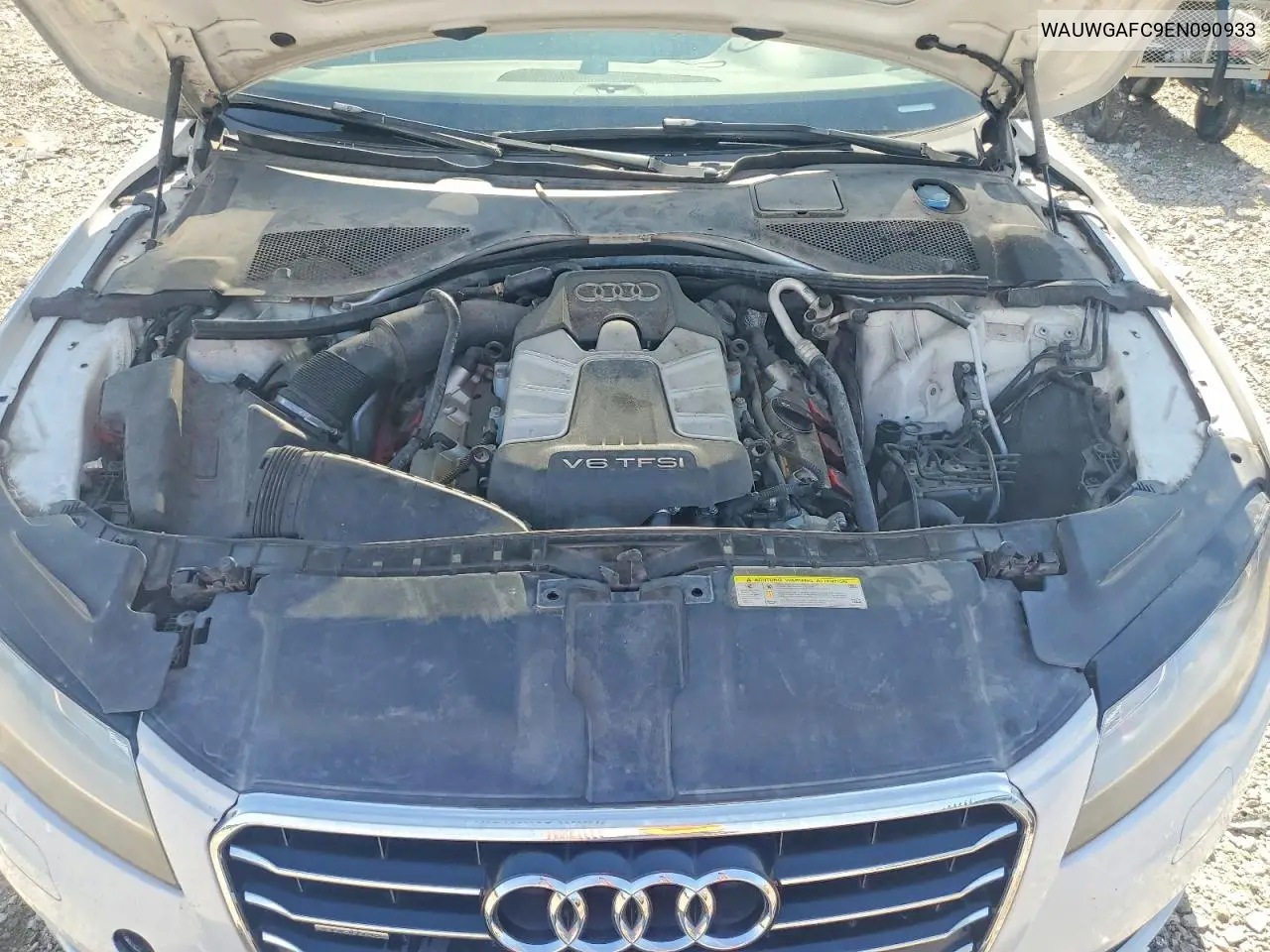 2014 Audi A7 Premium Plus VIN: WAUWGAFC9EN090933 Lot: 56810086