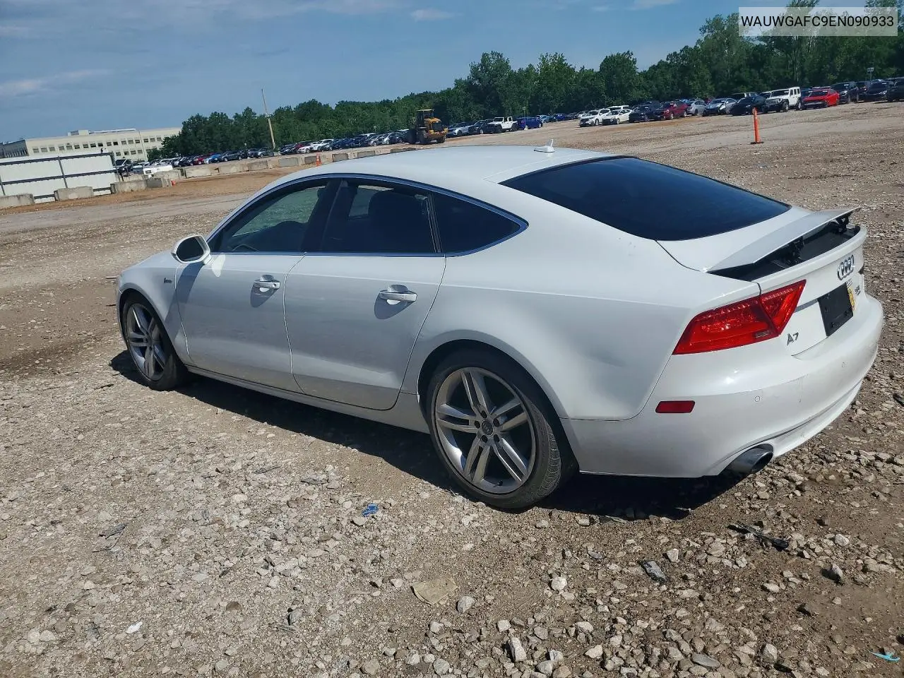 2014 Audi A7 Premium Plus VIN: WAUWGAFC9EN090933 Lot: 56810086