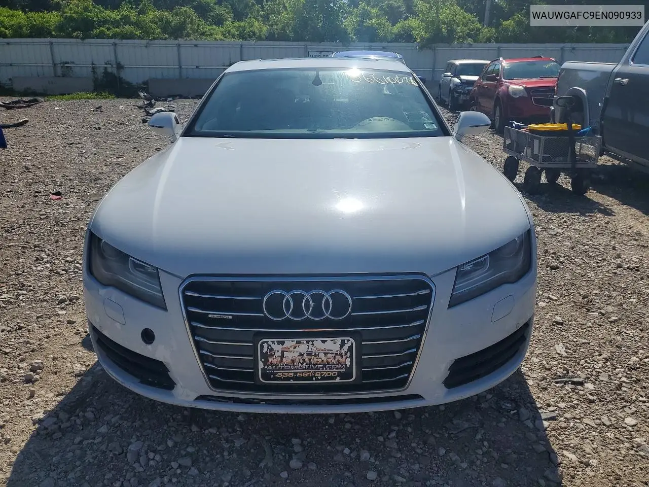 2014 Audi A7 Premium Plus VIN: WAUWGAFC9EN090933 Lot: 56810086