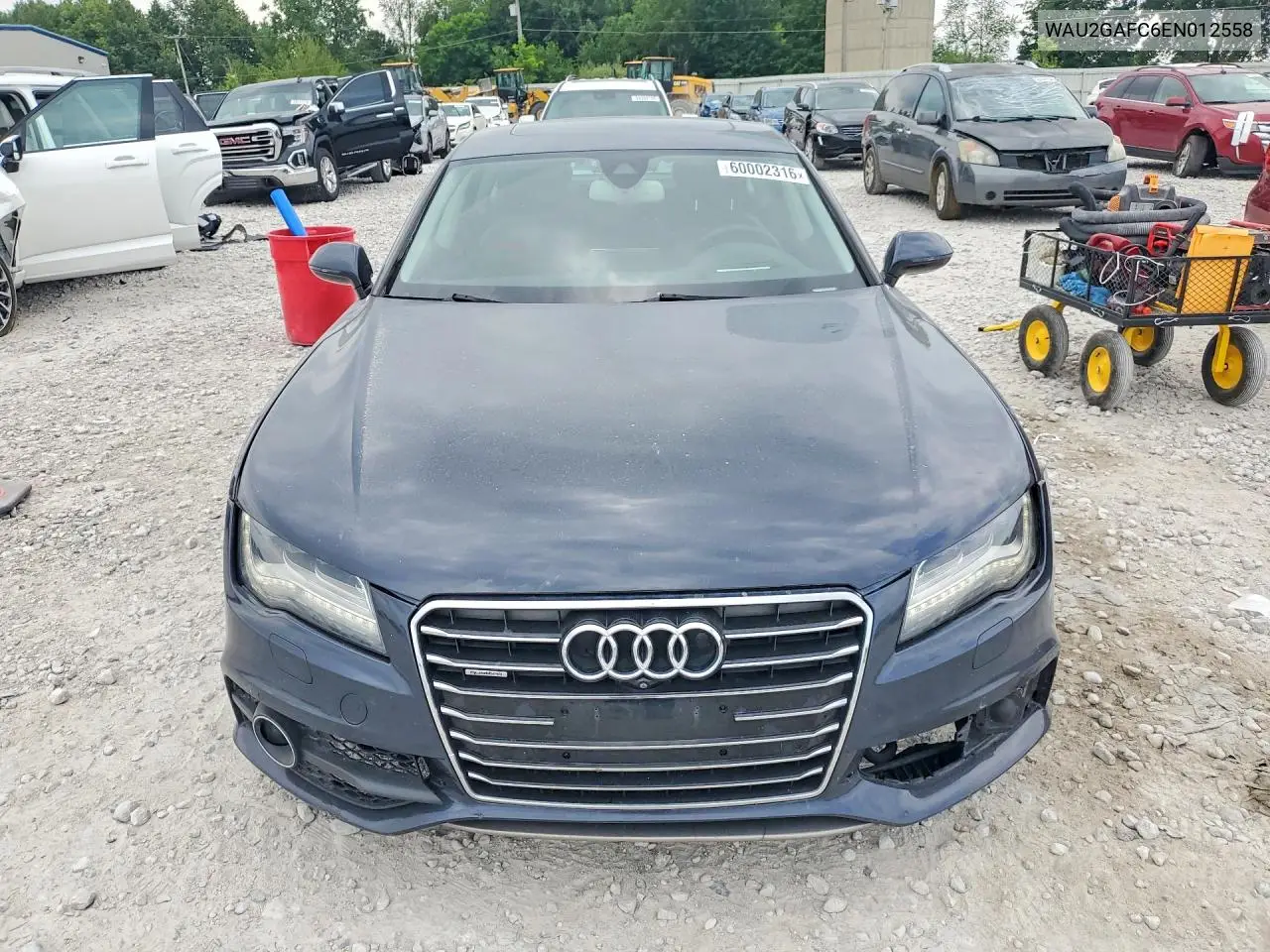 2014 Audi A7 Prestige VIN: WAU2GAFC6EN012558 Lot: 60002316