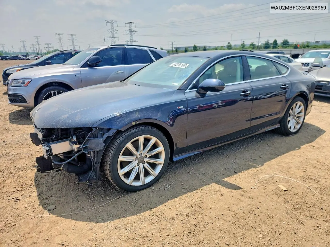 2014 Audi A7 Prestige VIN: WAU2MBFCXEN028969 Lot: 60226186