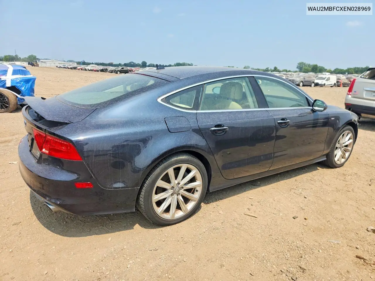2014 Audi A7 Prestige VIN: WAU2MBFCXEN028969 Lot: 60226186