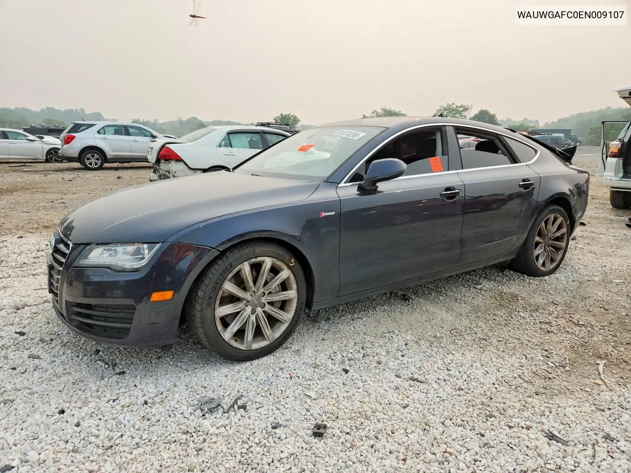2014 Audi A7 Premium Plus VIN: WAUWGAFC0EN009107 Lot: 61074286