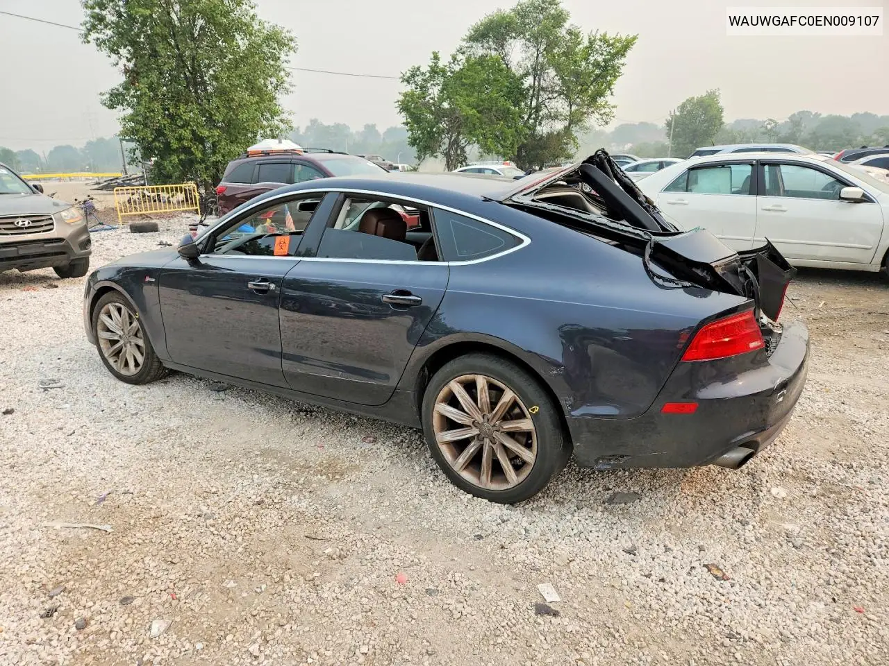 2014 Audi A7 Premium Plus VIN: WAUWGAFC0EN009107 Lot: 61074286