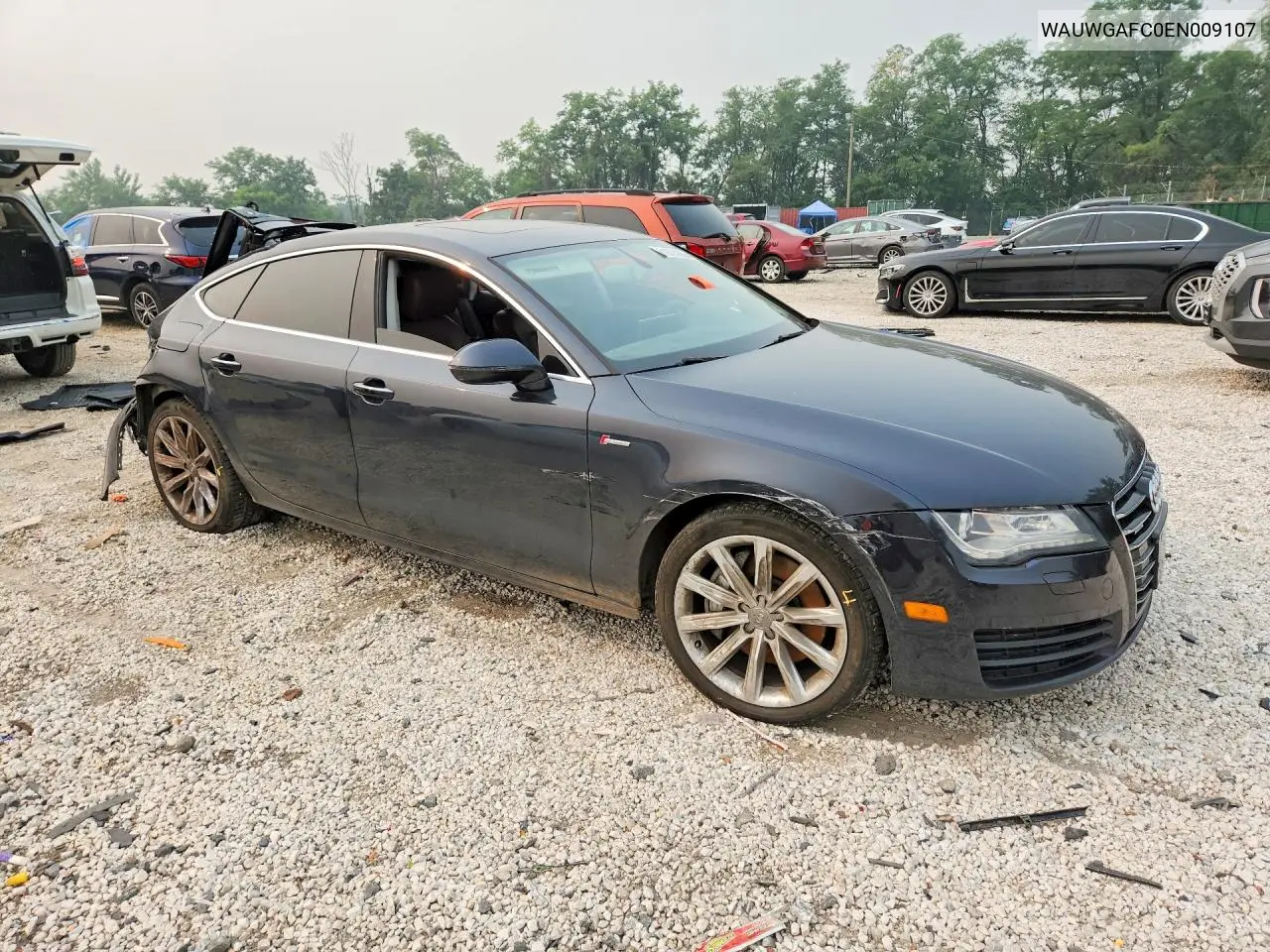 2014 Audi A7 Premium Plus VIN: WAUWGAFC0EN009107 Lot: 61074286