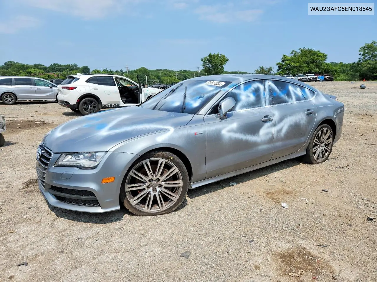 2014 Audi A7 Prestige VIN: WAU2GAFC5EN018545 Lot: 61577256
