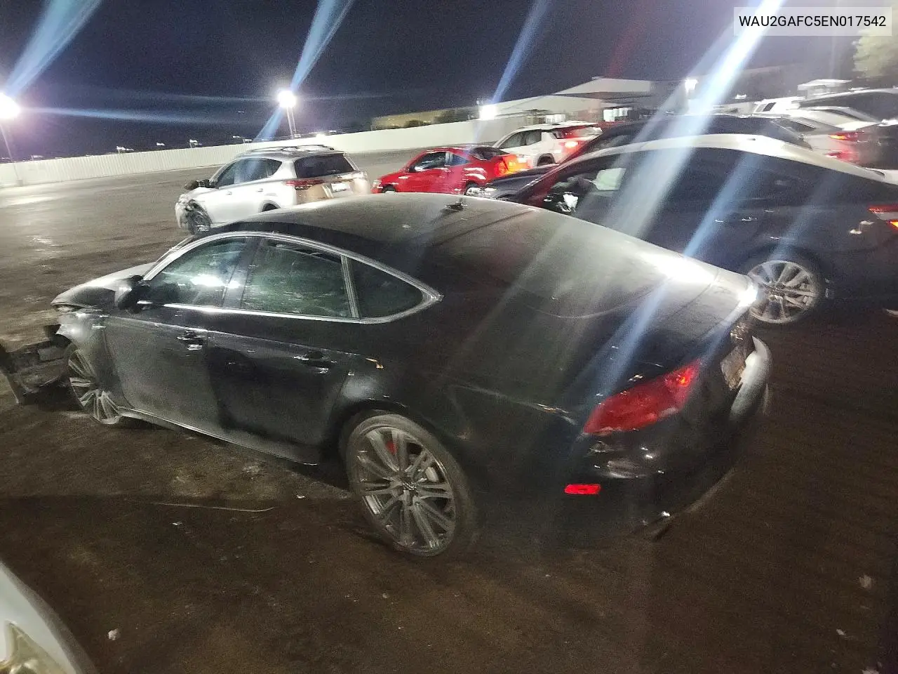2014 Audi A7 Prestige VIN: WAU2GAFC5EN017542 Lot: 61978666