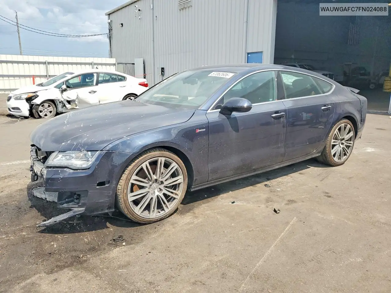 2015 Audi A7 Premium Plus VIN: WAUWGAFC7FN024088 Lot: 57062606