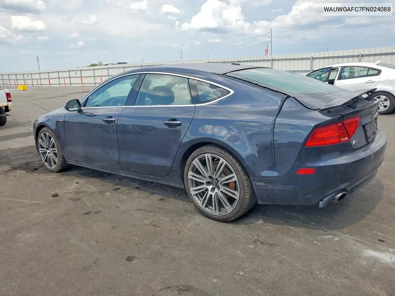 2015 Audi A7 Premium Plus VIN: WAUWGAFC7FN024088 Lot: 57062606
