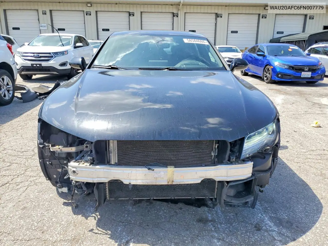 2015 Audi A7 Prestige VIN: WAU2GAFC6FN007779 Lot: 58584666
