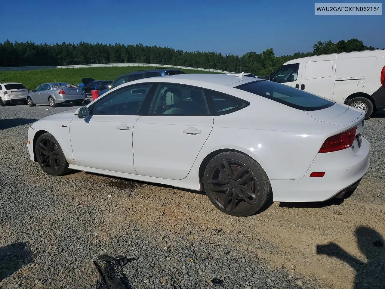 2015 Audi A7 Prestige VIN: WAU2GAFCXFN062154 Lot: 61414816