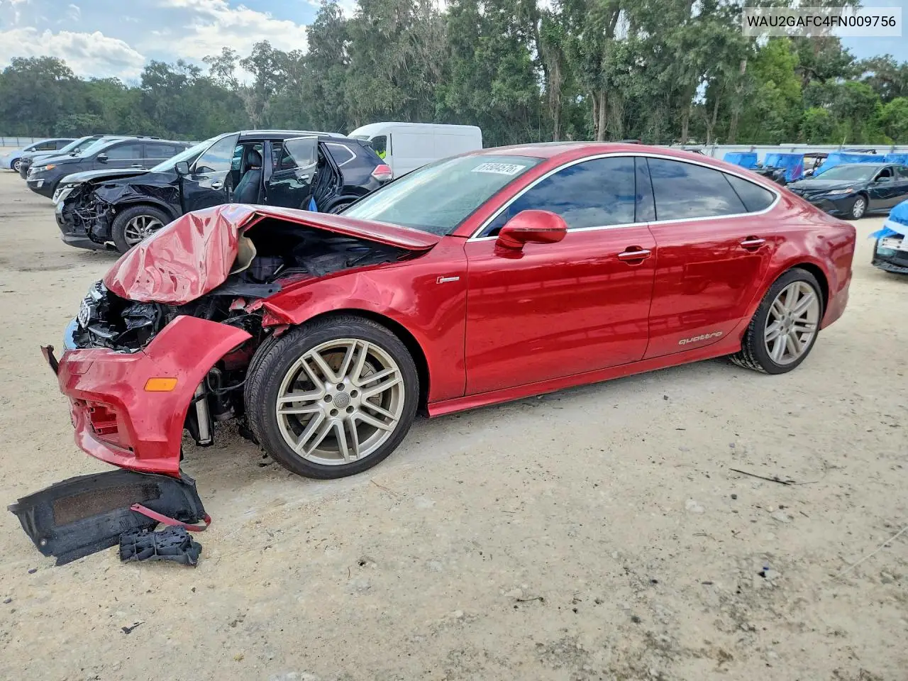 2015 Audi A7 Prestige VIN: WAU2GAFC4FN009756 Lot: 61504576