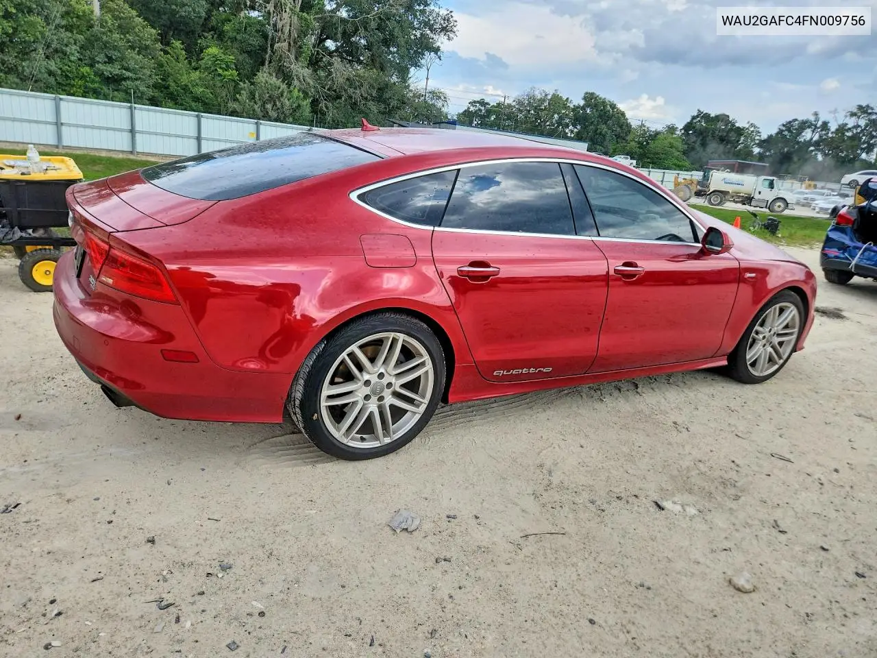 2015 Audi A7 Prestige VIN: WAU2GAFC4FN009756 Lot: 61504576