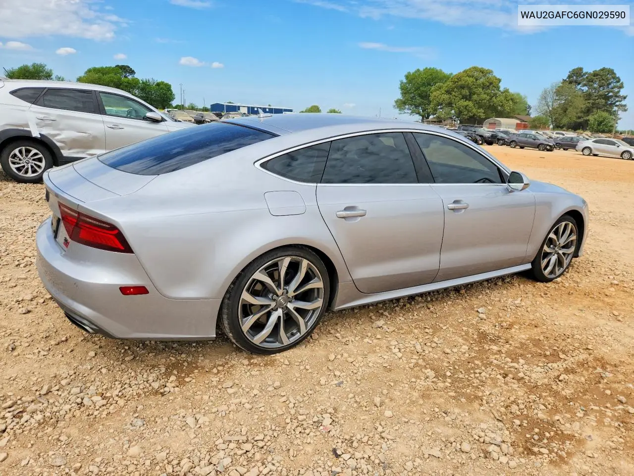 WAU2GAFC6GN029590 2016 Audi A7 Prestige