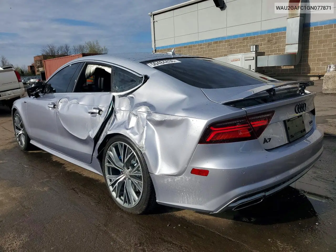 2016 Audi A7 Prestige VIN: WAU2GAFC1GN077871 Lot: 50484436