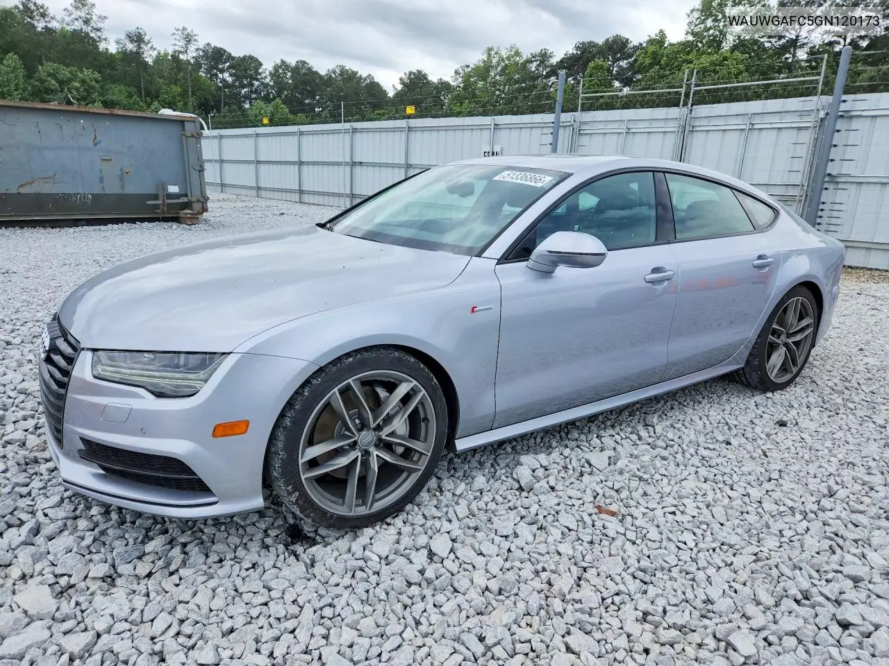 2016 Audi A7 Premium Plus VIN: WAUWGAFC5GN120173 Lot: 51336866