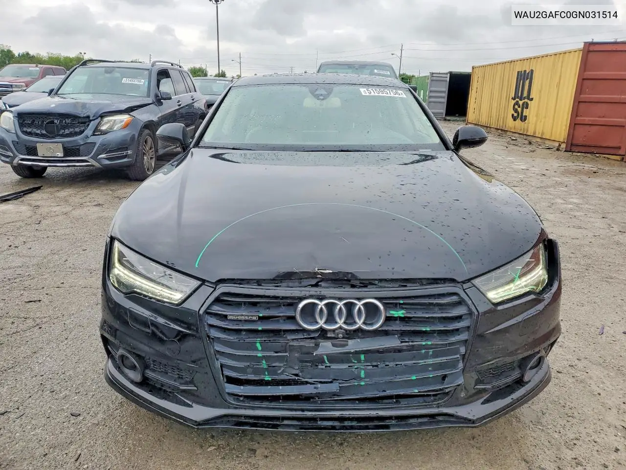 2016 Audi A7 Prestige VIN: WAU2GAFC0GN031514 Lot: 51595756