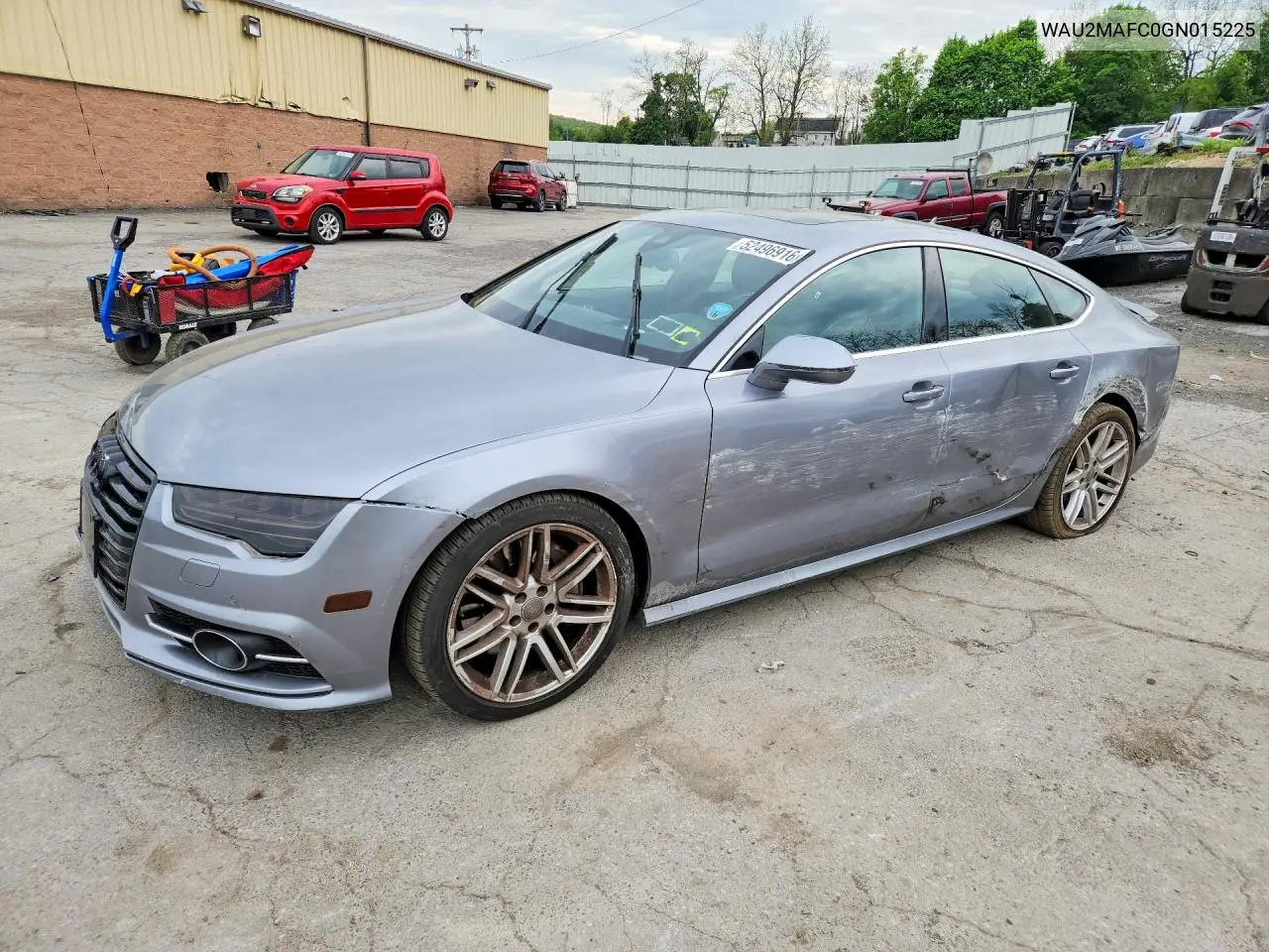 2016 Audi A7 Prestige VIN: WAU2MAFC0GN015225 Lot: 52496916