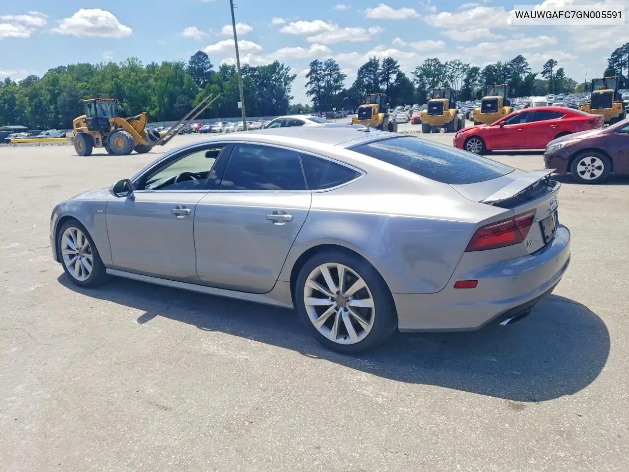 2016 Audi A7 Premium Plus VIN: WAUWGAFC7GN005591 Lot: 53510786