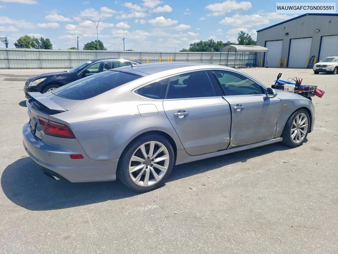 2016 Audi A7 Premium Plus VIN: WAUWGAFC7GN005591 Lot: 53510786