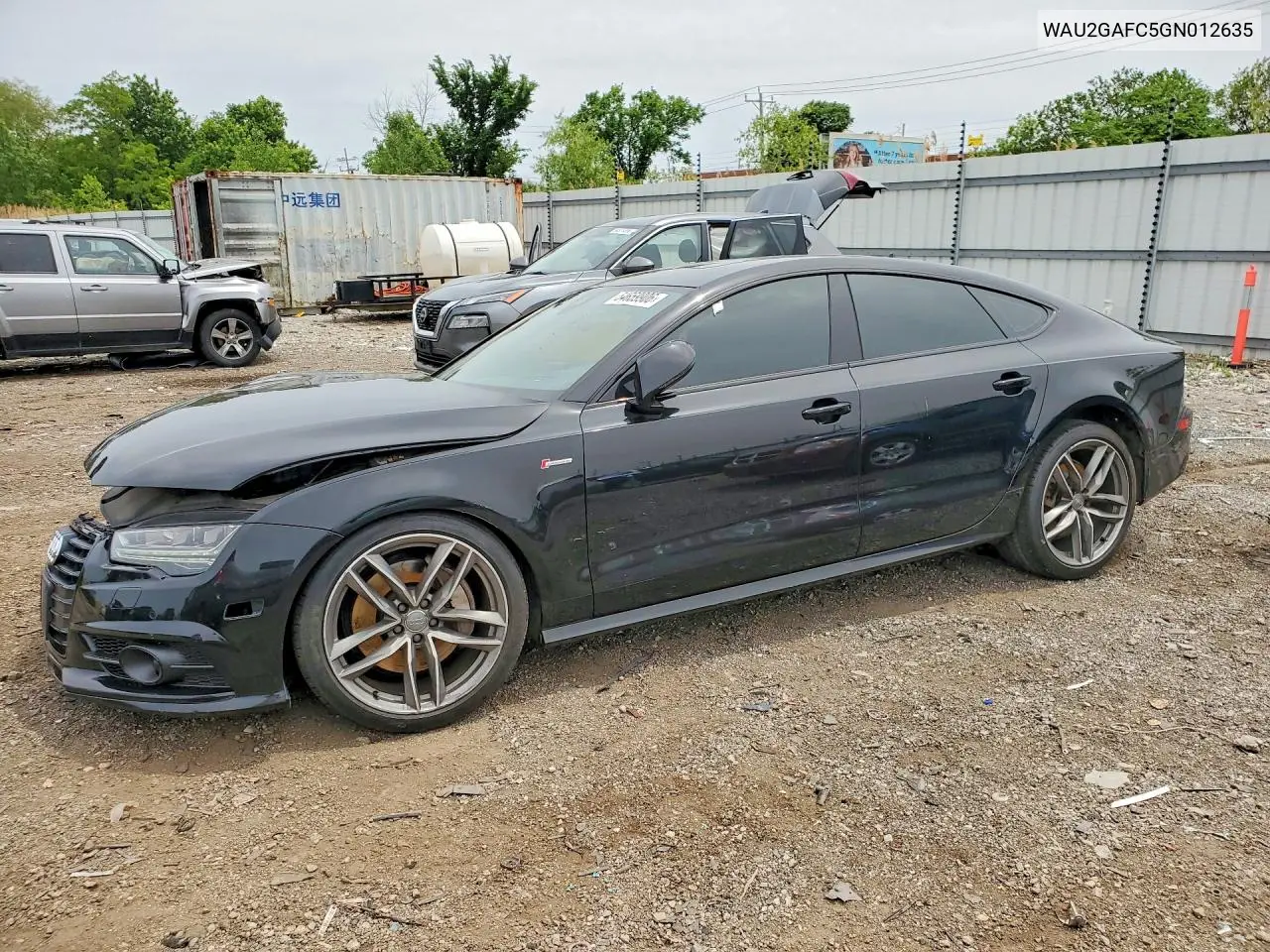2016 Audi A7 Prestige VIN: WAU2GAFC5GN012635 Lot: 54659906