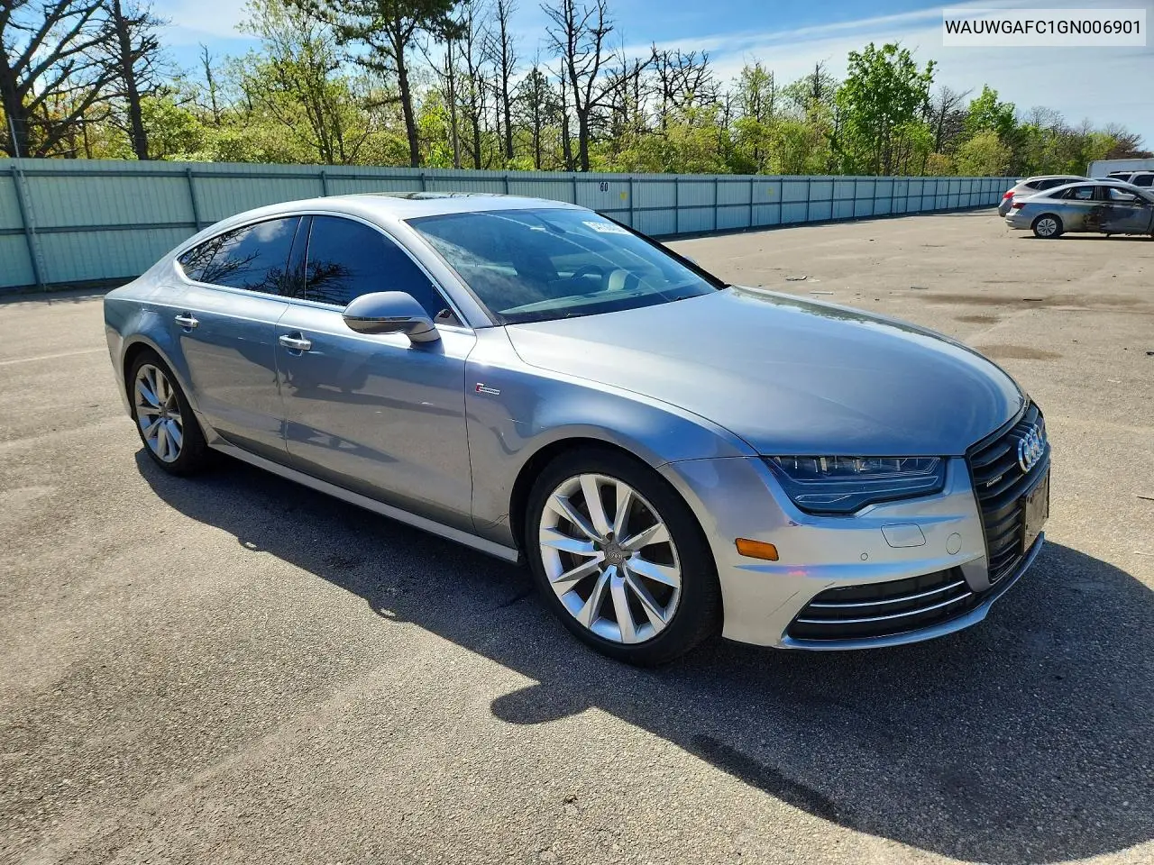 2016 Audi A7 Premium Plus VIN: WAUWGAFC1GN006901 Lot: 54730436